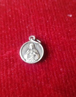 Escapulario Virgen del Carmen y Medalla Plata