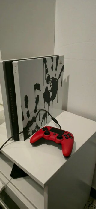 PS4 Pro 1TB Death Stranding Edición Especial Blanc