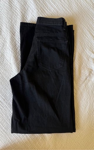 Zara Vaqueros Negros Anchos