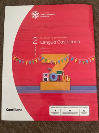 Lengua Castellana 2 Primaria cuaderno Santillana