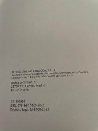 Lengua Castellana 2 Primaria cuaderno Santillana