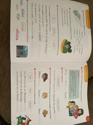 Lengua Castellana 2 Primaria cuaderno Santillana