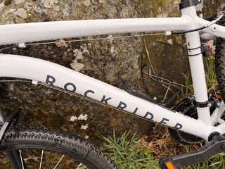Bicicleta Rockrider Blanca