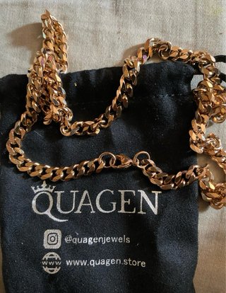 Cadena Cubana Oro 18k