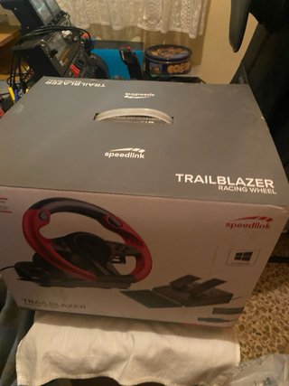 Volante Trailblazer Racing Wheel + gamepad+teclado
