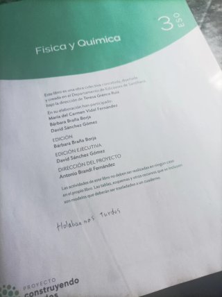 Física y Química 3 ESO
