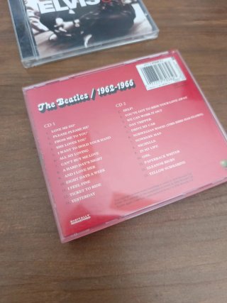 Pack 2 CDs Música Elvis y The Beatles