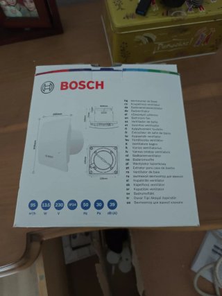 Extractor Bosch Fan 1500 W Ø100