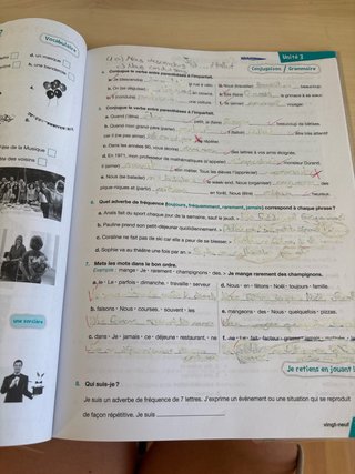 Libro de francés Tope là! 3 A2.2