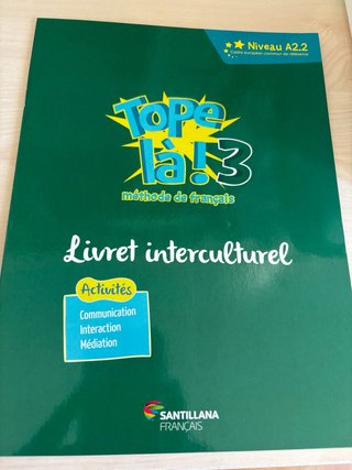 Libro de francés Tope là! 3 A2.2