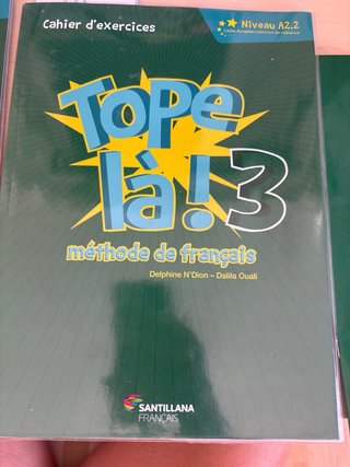 Libro de francés Tope là! 3 A2.2