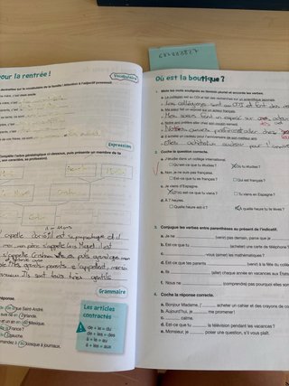 Libro de francés Tope là! 3 A2.2