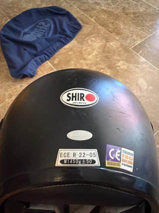 Casco Modular Shiro Negro Talla M