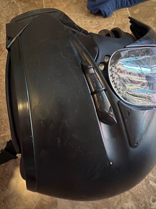 Casco Modular Shiro Negro Talla M