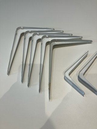 Lote 7 Escuadras Metálicas