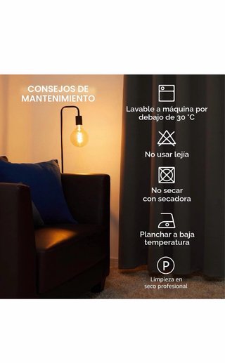 Cortinas Opacas Beige Térmicas