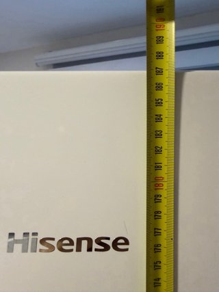 Nevera Hisense blanca
