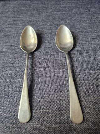 2 Cucharillas Vintage Metal