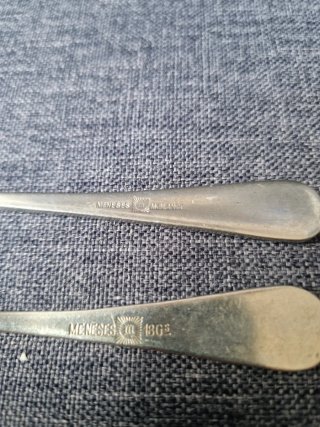 2 Cucharillas Vintage Metal