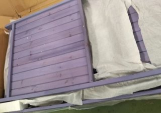 Banco madera con marquesina Alice 137x75x223cm