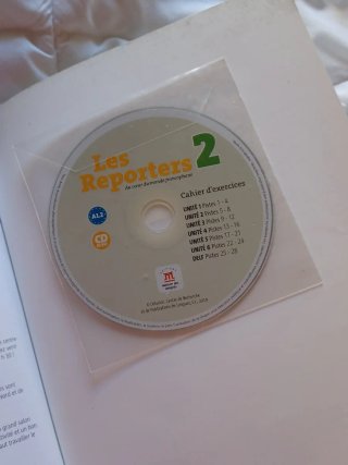 Libro Ejercicios Francés Les Reporters 2 + CD