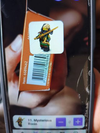 Minifigura Lego Ronin Misterioso