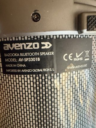 Altavoz Avenzo Gris/Plata