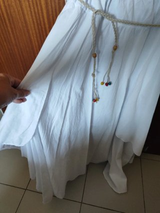 Falda Larga Verano Boho Goma Elástica