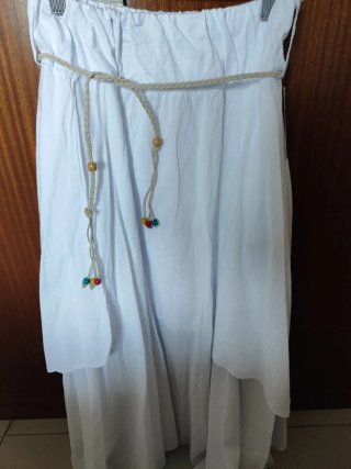 Falda Larga Verano Boho Goma Elástica