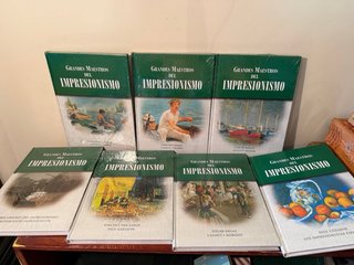 Lote 7 Libros Arte "Grandes Maestros del Impresion