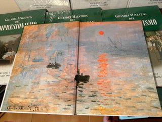 Lote 7 Libros Arte "Grandes Maestros del Impresion