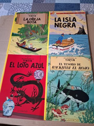 Colección 21 cómics Tintin
