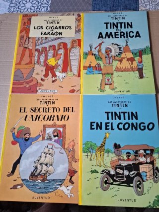 Colección 21 cómics Tintin