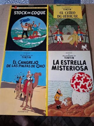 Colección 21 cómics Tintin