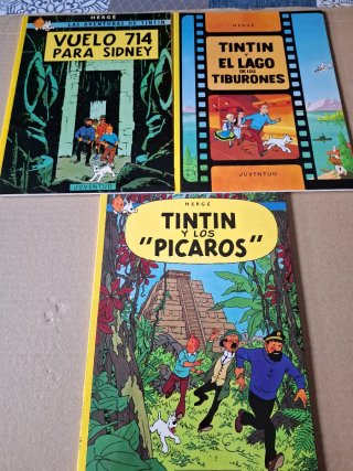 Colección 21 cómics Tintin