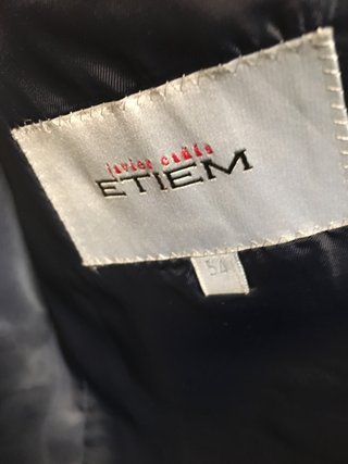 Americana Caballero Algodón Talla 54 Verano