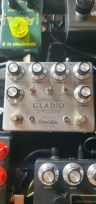 Pedal Guitarra Cornerstone Gladio Double Preamp