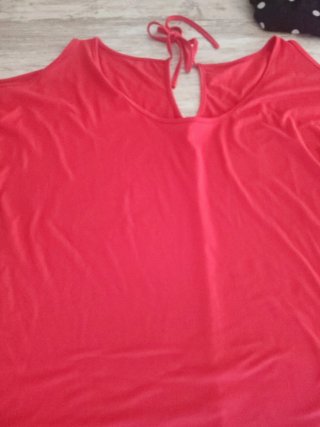 Conjunto falda y camiseta rayas