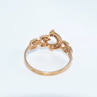 Anillo Oro 18k Circonitas
