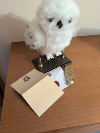 Peluche Hedwig Oficial Harry Potter