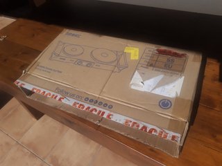 Hornillo Eléctrico Duronic Doble Camping Barbacoa