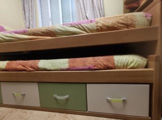 Cama nido 200x90 con cajones