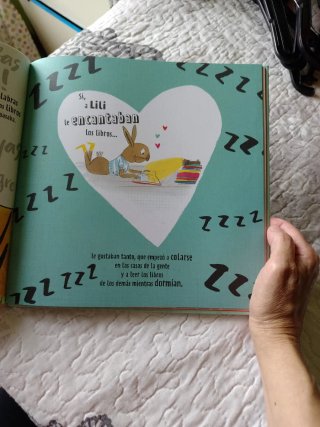 ¡Se Busca! Lili la Liebre, Ladrona de Libros
