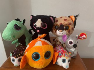 Lote Peluches Beanie Boos