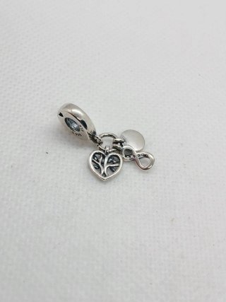 Charm Pandora Famiglia Albero Vita Infinito S925