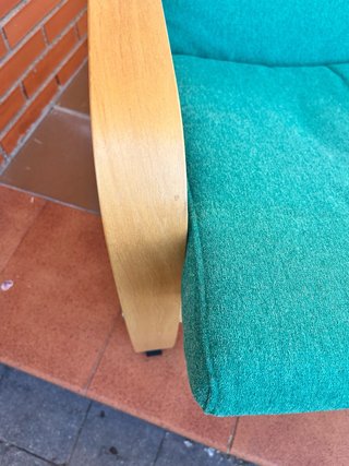 Sillón mecedora Ikea madera