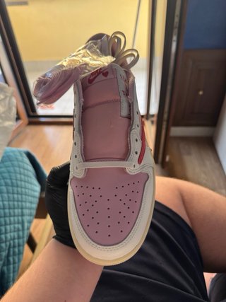 Jordan 1 Low x Travis Scott Tropical Pink DS