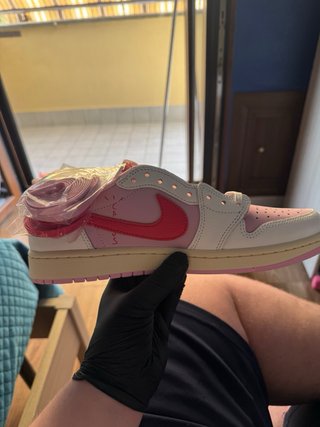 Jordan 1 Low x Travis Scott Tropical Pink DS