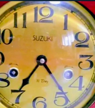 Reloj Pared SUZUKI 31 Day MADERA NUEVOS