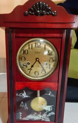 Reloj Pared SUZUKI 31 Day MADERA NUEVOS